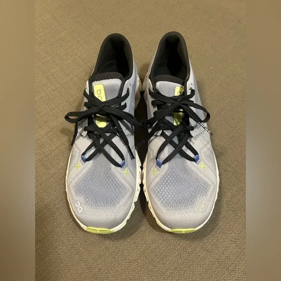 On Cloud X 3 Light Blue Running Shoes - Picture 4 of 8